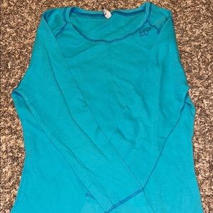 Fox long sleeve pajama shirt